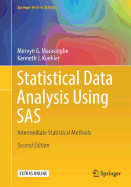 Statistical Data Analysis Using SAS: Intermediate Statistical Methods