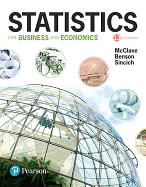 Statistics for Business and Economics Plus Mylab Statistics with Pearson Etext -- 24 Month Access Card Package