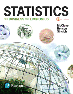 Statistics for Business and Economics Plus Mystatlab with Pearson Etext -- Access Card Package