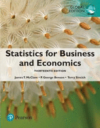 Statistics for Business & Economics, Global Edition