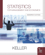 Statistics for Management and Economics, Abbreviated Edition (with CD-ROM and Infotrac)