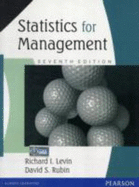 Statistics for Management - Levin, Richard I