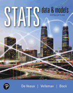 STATS: Data and Models Plus Mylab Statistics with Pearson Etext -- 24 Month Access Card Package
