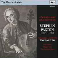 Stephen Paxton: 4 Sonatas and a Concerto - Maggie Cole (harpsichord); Pantheon Band; Ruth Alford (cello); Sebastian Comberti (cello)