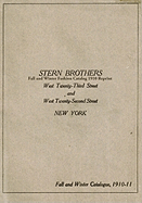 Stern Brothers Fall and Winter Fashion Catalog 1910 Reprint