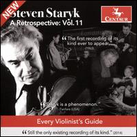 Steven Staryk: A Retrospective, Vol. 11 - Steven Staryk (violin)