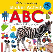 Sticker Activity ABC: Over 100 Stickers with Coloring Pages