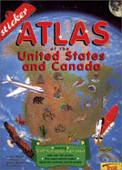 Sticker Atlas of the U.S. & Canada - Wright, John, and Wright