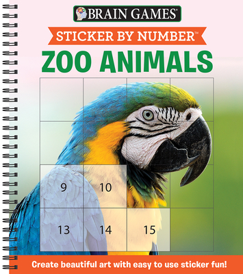 Sticker by Number: Zoo Animals - Publications International Ltd, and Brain Games, and New Seasons