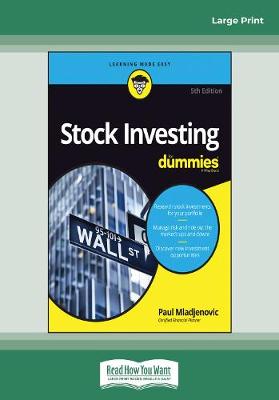 Stock Investing For Dummies, 5th Edition - Mladjenovic, Paul