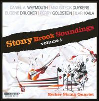 Stony Brook Soundings, Vol. 1 - Andrew Nolen (bass baritone); Escher String Quartet; Jacob Rhodebeck (piano); Kenneth Tse (saxophone);...