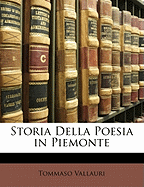 Storia Della Poesia in Piemonte