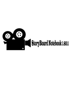 StoryBoard Notebook 1.85: 1: Filmmakers, advertisers, animators, visual storytelling 1.85:1 Storyboard Template Notebook 120 Pages