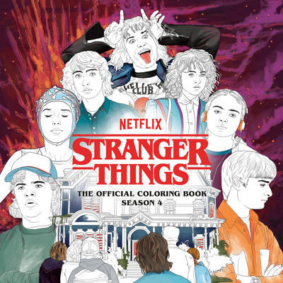 Stranger Things: The Official Coloring Book, Season 4 - Netflix