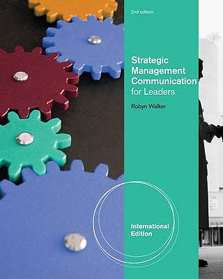 Strategic Management Communication - Walker, Robyn