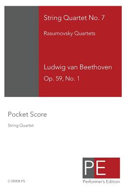 String Quartet No. 7: Pocket Score - Schuster, Mark a, and Beethoven, Ludwig Van