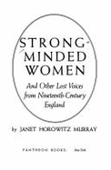 Strong Minded Women - Murray, Janet H