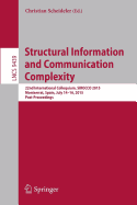 Structural Information and Communication Complexity: 22nd International Colloquium, SIROCCO 2015, Montserrat, Spain, July 14-16, 2015. Post-Proceedings