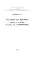 Structuration Abstraite Et Chaine Lineaire En Anglais Contemporain
