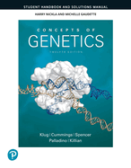 Student Handbook and Solutions Manual for Concepts of Genetics