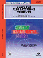 Student Instrumental Course Duets for Alto Saxophone Students: Level II