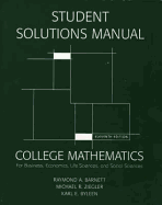 Student Solutions Manual for College Mathematics for Business, Economics, Life Sciences & Social Sciences - Etgen, Garret J
