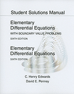 Student Solutions Manual for Elementary Differential Equations with Boundary Value Problems