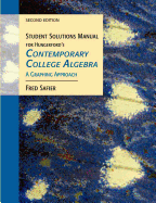 Student Solutions Manual for Hungerford's Contemporary College Algebra: A Graphing Approach, 2nd