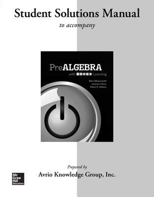 Student Solutions Manual for Prealgebra with P.O.W.E.R. Learning - Messersmith, Sherri, Professor, and Perez, Lawrence