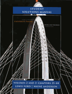 Student Solutions Manual for University Physics Volumes 2 and 3 (chs. 21-44)