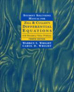 Student Solutions Manual for Zill/Cullen S Differential Equations with Boundary-Value Problems