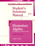 Students Solutions Manual to Elementary Algebra: Concepts and App: Concepts and App