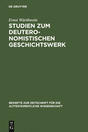 Studien Zum Deuteronomistischen Geschichtswerk