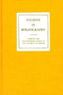 Studies in Bibliography