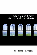 Studies in Early Victorian Literature