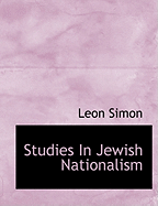 Studies in Jewish Nationalism