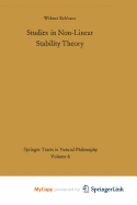 Studies in Non-Linear Stability Theory