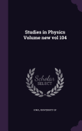 Studies in Physics Volume new vol 104