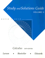 Study and Solutions Guide for Calculus Volume 2
