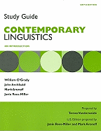 Study Guide for Contemporary Linguistics: An Introduction