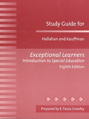 Study Guide - Hallahan, Daniel P. (Editor), and Kauffman, James M. (Editor)