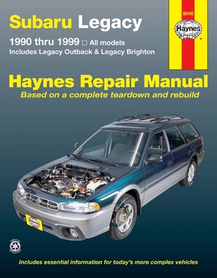 Subaru Legacy Includes Legacy Outback & Legacy Brighton 1990-99 - Haynes, J H