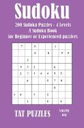 Sudoku: 200 Sudoku Puzzles - 4 Levels a Sudoku Book for Beginner or Experienced Puzzlers