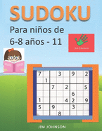 Sudoku para nios de 6 - 8 aos - Lleva los rompecabezas de sudoku contigo dondequiera que vayas - 11