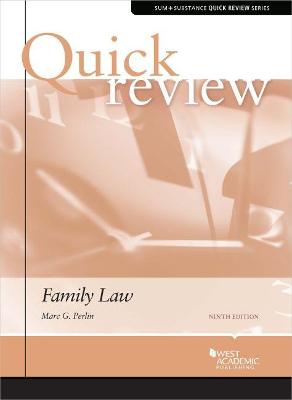 Sum and Substance Quick Review of Family Law - Perlin, Marc G.