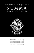 Summa Theologiae: Volume 4, Knowledge in God: 1a. 14-18