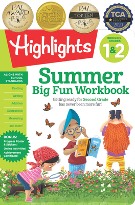 Summer Big Fun Workbook Bridging Grades 1 & 2: Summer Before Second Grade Prep Workbook for Spelling, Reading Comprehension, Language Arts and More - Highlights Learning (Creator)