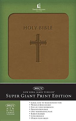 Super Giant Print Bible-NKJV - Nelson Bibles (Creator)