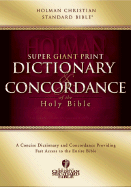 Super Giant Print Dictionary and Concordance