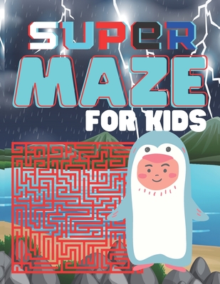 Super Maze for Kids: A challenging and fun maze for kids by solving mazes - House, Bright Creative